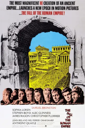 Plakat do filmu "Upadek Cesarstwa Rzymskiego" #1007804