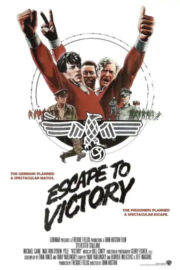 Plakat do filmu "Ucieczka do zwycięstwa" #111352