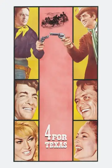 Plakat do filmu "Czworo z Teksasu" #1065455