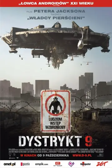 Plakat do filmu "Dystrykt 9" #624170