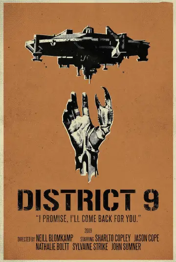 Plakat do filmu "Dystrykt 9" #840445