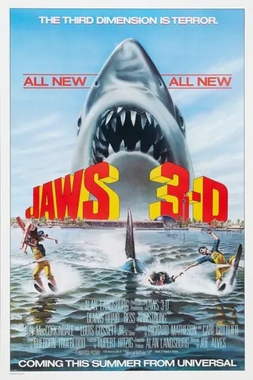 Plakat do filmu "Szczęki 3" #1645414