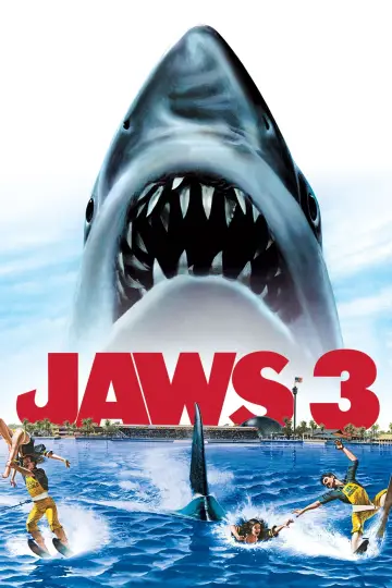 Plakat do filmu "Szczęki 3" #335509