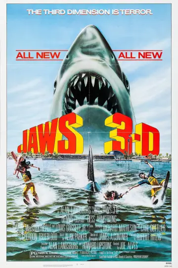 Plakat do filmu "Szczęki 3" #335510