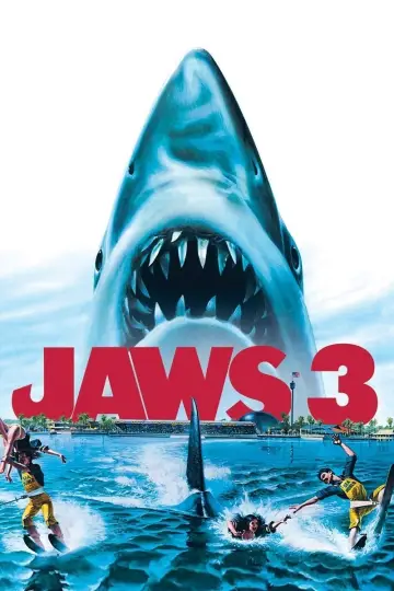 Plakat do filmu "Szczęki 3" #335511
