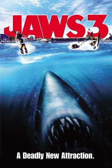 Plakat do filmu "Szczęki 3" #335519
