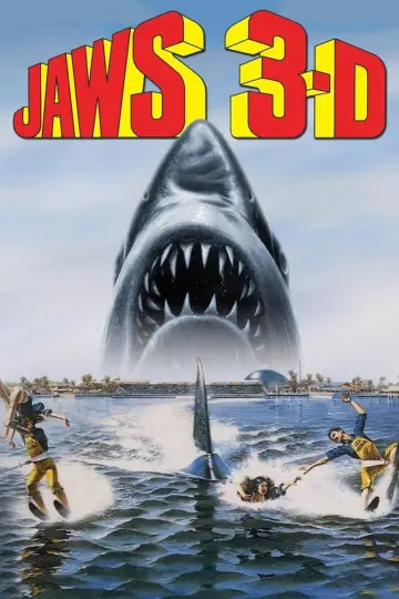 Plakat do filmu "Szczęki 3" #335520