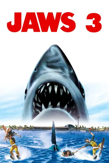 Plakat do filmu "Szczęki 3" #335523