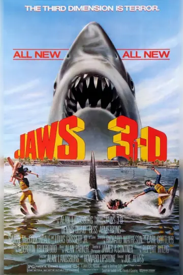 Plakat do filmu "Szczęki 3" #335527