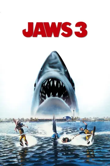 Plakat do filmu "Szczęki 3" #335528