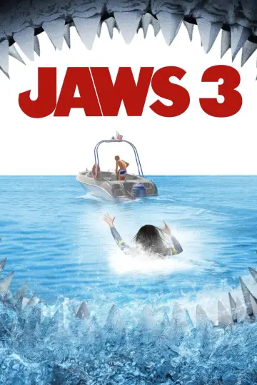 Plakat do filmu "Szczęki 3" #699295