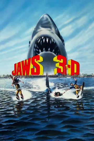 Plakat do filmu "Szczęki 3" #699300