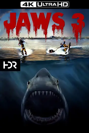 Plakat do filmu "Szczęki 3" #699301