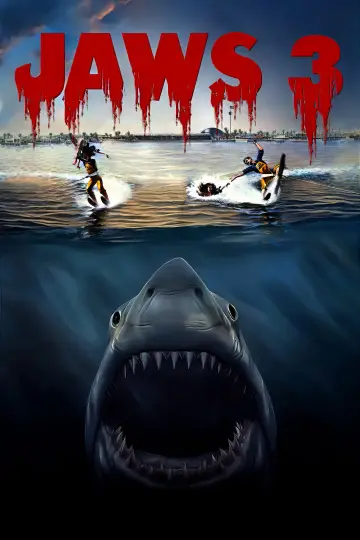 Plakat do filmu "Szczęki 3" #699302
