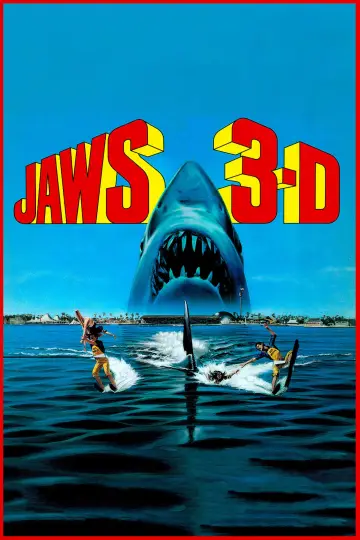 Plakat do filmu "Szczęki 3" #699307