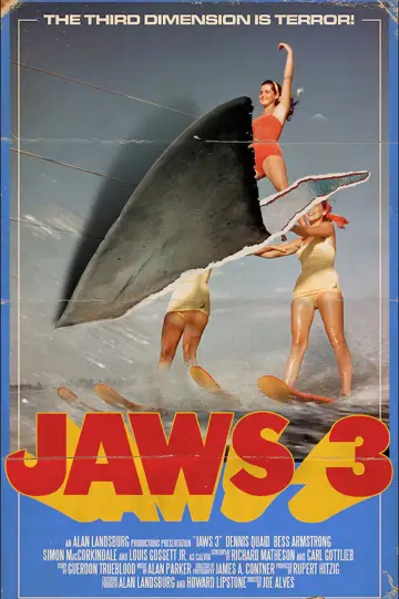 Plakat do filmu "Szczęki 3" #699308