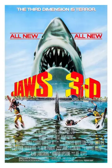 Plakat do filmu "Szczęki 3" #699311