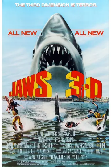 Plakat do filmu "Szczęki 3" #699323
