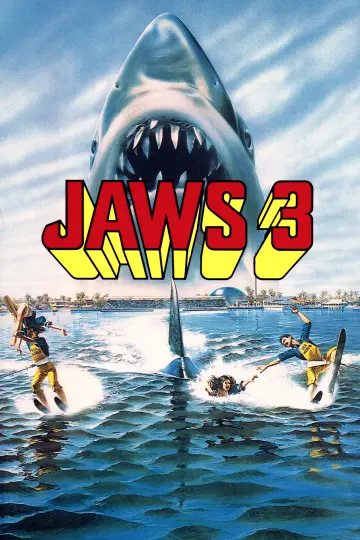 Plakat do filmu "Szczęki 3" #861201