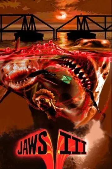 Plakat do filmu "Szczęki 3" #861203