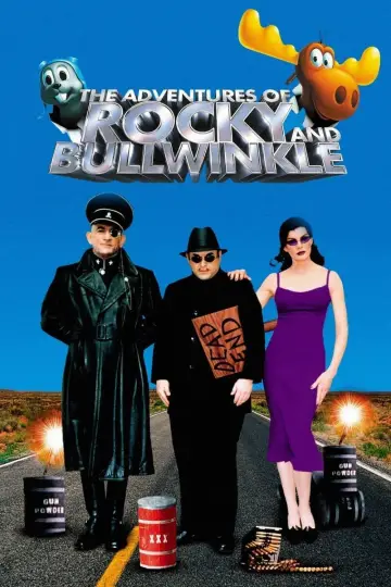 Plakat do filmu "Rocky i Łoś Superktoś" #148044