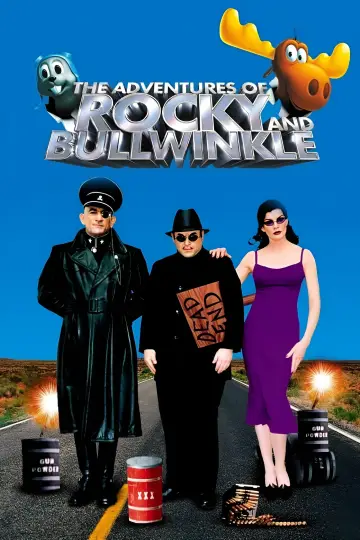 Plakat do filmu "Rocky i Łoś Superktoś" #148046