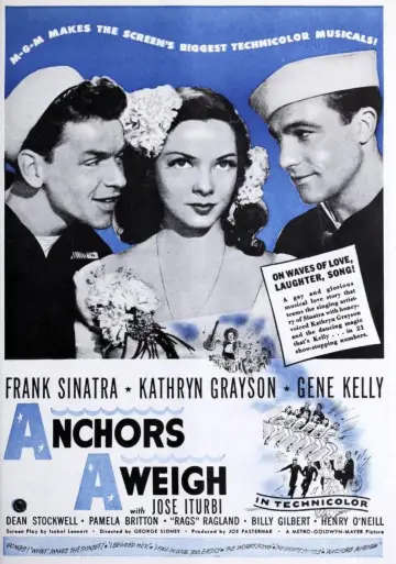 Plakat do filmu "Anchors Aweigh" #1065175