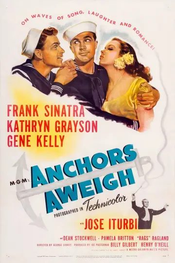 Plakat do filmu "Anchors Aweigh" #1065177