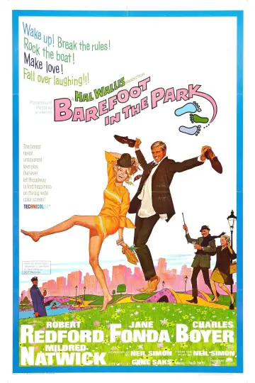 Plakat do filmu "Boso w parku" #238717