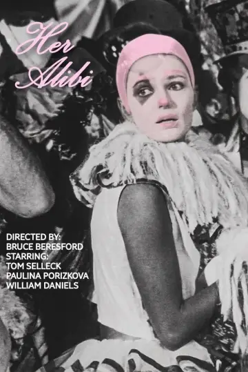 Plakat do filmu "Jej alibi" #1837255