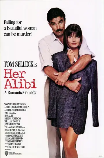 Plakat do filmu "Jej alibi" #707424