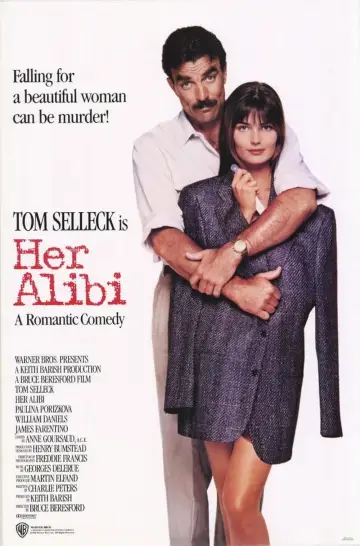 Plakat do filmu "Jej alibi" #707426