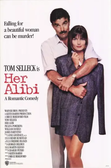 Plakat do filmu "Jej alibi" #707427