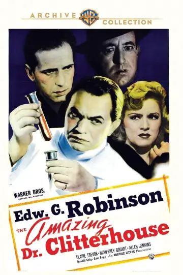 Plakat do filmu "The Amazing Dr. Clitterhouse" #1574117