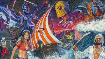 Zasłona do filmu "The Golden Voyage of Sinbad" #379698