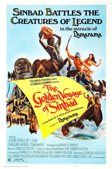 Plakat do filmu "The Golden Voyage of Sinbad" #876269