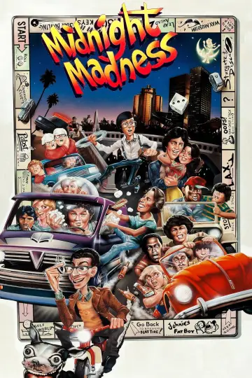 Plakat do filmu "Midnight Madness" #1100692