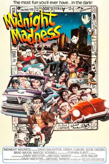 Plakat do filmu "Midnight Madness" #1100693