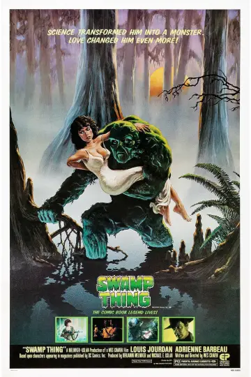 Plakat do filmu "Potwór z bagien" #159038