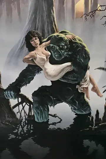 Plakat do filmu "Potwór z bagien" #391488