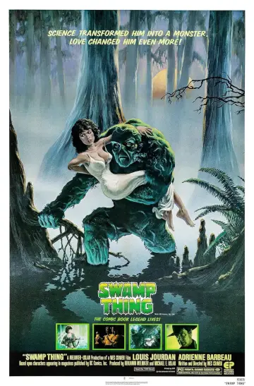 Plakat do filmu "Potwór z bagien" #905102