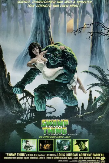 Plakat do filmu "Potwór z bagien" #905103