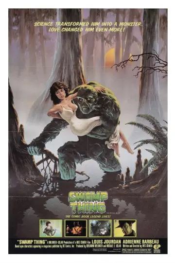 Plakat do filmu "Potwór z bagien" #905104