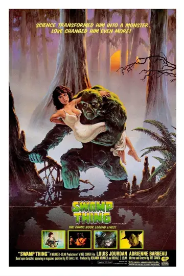 Plakat do filmu "Potwór z bagien" #905105