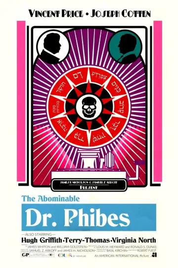 Plakat do filmu "Odrażający dr Phibes" #1048462