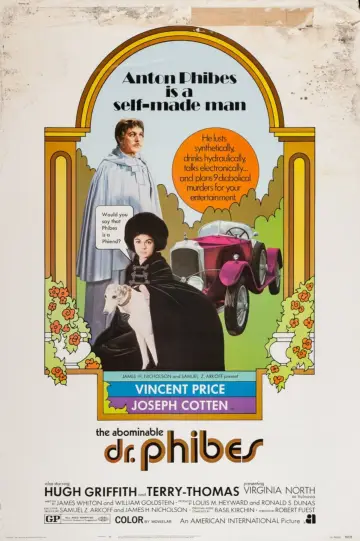 Plakat do filmu "Odrażający dr Phibes" #411942