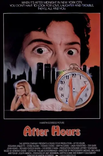 Plakat do filmu "Po godzinach" #474328