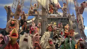 Zasłona do filmu "Muppety na wyspie skarbów" #382307