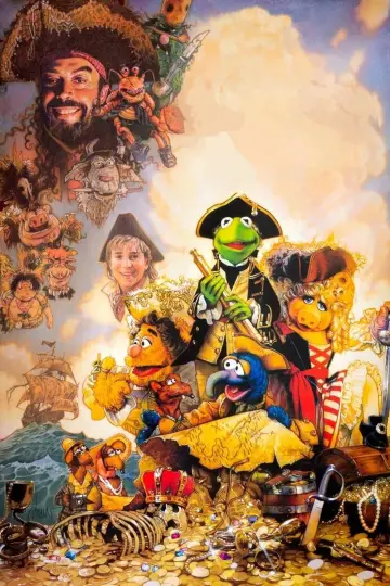 Plakat do filmu "Muppety na wyspie skarbów" #382313