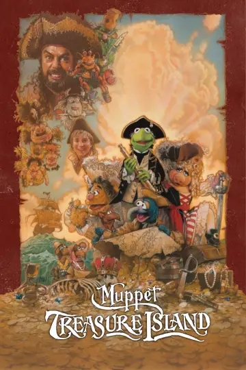 Plakat do filmu "Muppety na wyspie skarbów" #440383